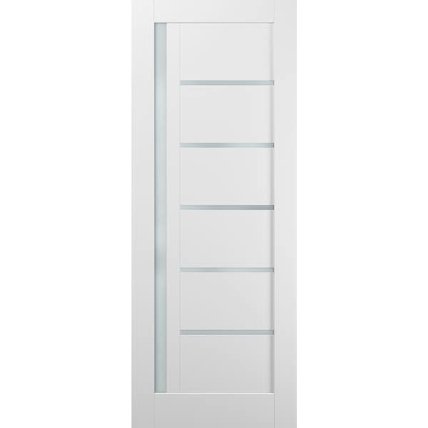 Sartodoors Slab Interior Door, 32" x 80", White QUADRO4088S-WS-32 - main